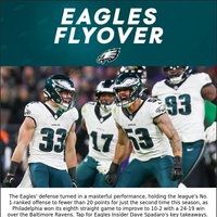 Eagles prove their might in physical, resilient win over Ravens