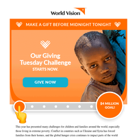 {NAME}, make your Giving Tuesday gift before midnight