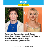 Sabrina Carpenter and Barry Keoghan have 'decided to take a break' from year-long relationship (exclusive)