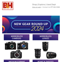 Learn & Shop: This Year's Top Cameras, Lenses, Lighting, and More!