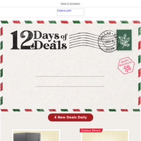 On the 3rd Day of Holiday Deals, Costco Has for You....