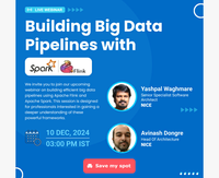 Learn the core concepts of Apache Flink and Apache Spark