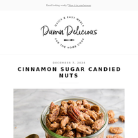 Perfect Budget-Friendly Holiday Gift 🎁 Cinnamon Sugar Candied Nuts