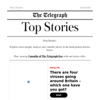 There are four viruses going around Britain – which one have you got?