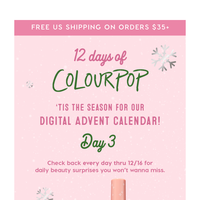 Day 3: Calling all lip lovers! 💋