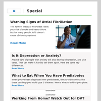 Warning Signs of Atrial Fibrillation