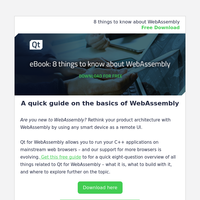 CodeProject | Offers - Free eBook: 8 things to know about WebAssembly