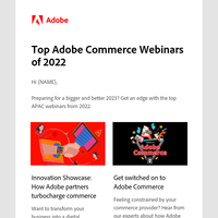 {NAME}, get ready for 2023 with these top APAC webinars.