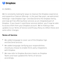 Updates to our Terms of Service and Privacy Policy