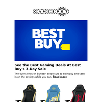 Hurry! See the Best Gaming and Tech Deals at Best Buy's 3-Day Sale