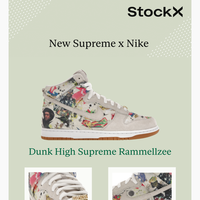 New Supreme x SB Dunks