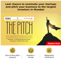 Last chance to register your startup and pitch to the largest investors in Mumbai