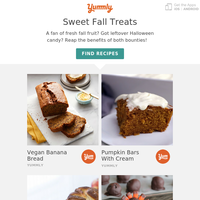 Bautumn-less fall baking recipes