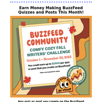 Earn Money Making BuzzFeed Quizzes and Posts This Month!