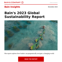 November 2023 Bain Insights