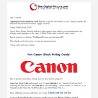 Hot Canon Black Friday Deals, Canon RF 10-20mm and Tamron 17-50mm Lens Reviews, Celebrating 20 Years, and MUCH More!