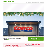 Cyber Monday Offers: Costco Membership Package