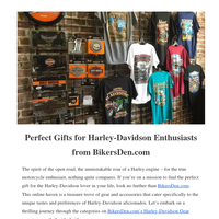 Perfect Gifts for Harley-Davidson Enthusiasts | Bikers Den Newsletter | Dec 2023