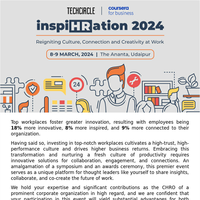 inspiHRation 2024 | Reigniting Culture, Connection and Creativity at Work | The Ananta, Udaipur | 8th & 9th March