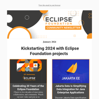 🌒 Eclipse Community Newsletter - January