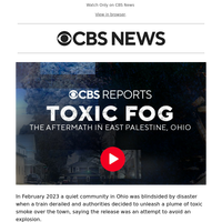 Toxic Fog: The Aftermath in East Palestine, Ohio