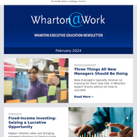 Wharton@Work February 2024