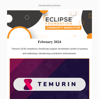 🌒 Eclipse Community Newsletter - February